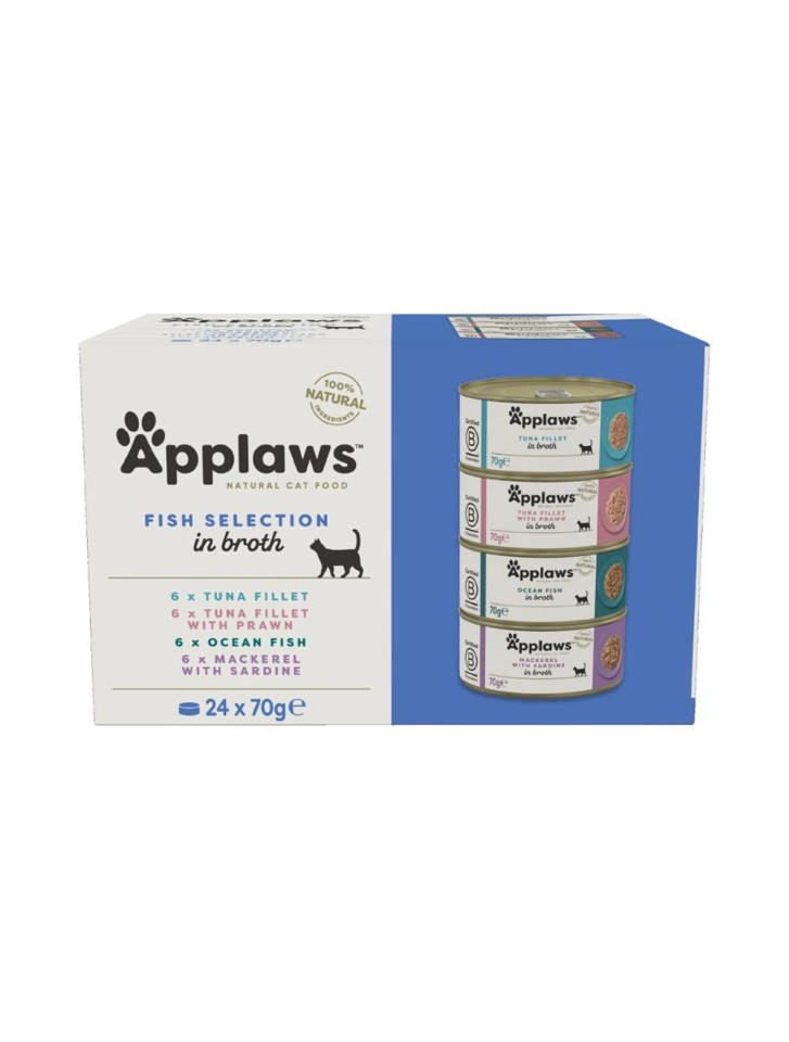 Applaws - Multipakke Fisk Bouillon - 24x70g