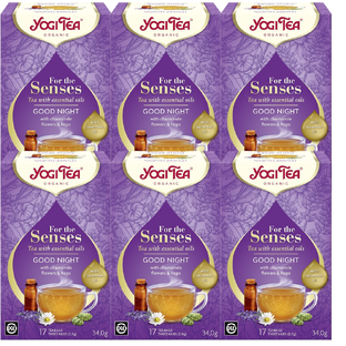 Yogi Tea Good Night Kamille & Lavendel Voordeelverpakking 6x17ST