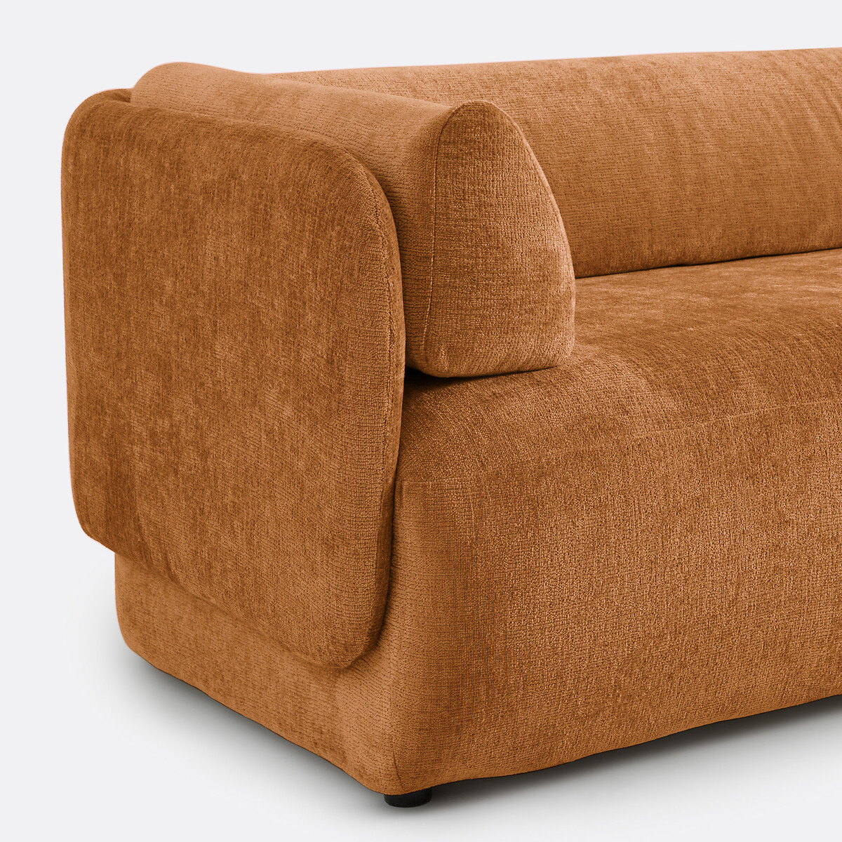 LA REDOUTE INTERIORS<br>Banco, 3-zit, dik fluweel, Méridiano