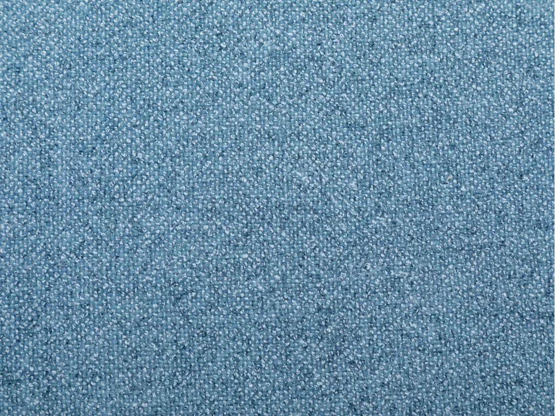 Fauteuil en tissu bleu SERINO