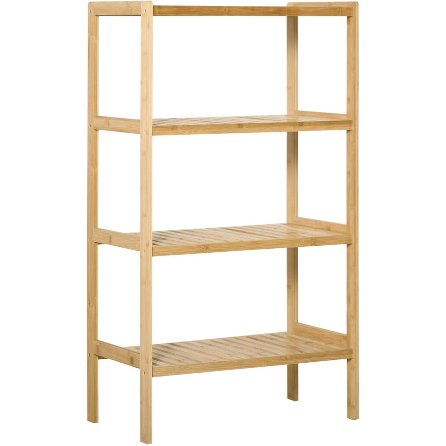 HOMCOM Standregal mit dem kippsicheresn Design natur