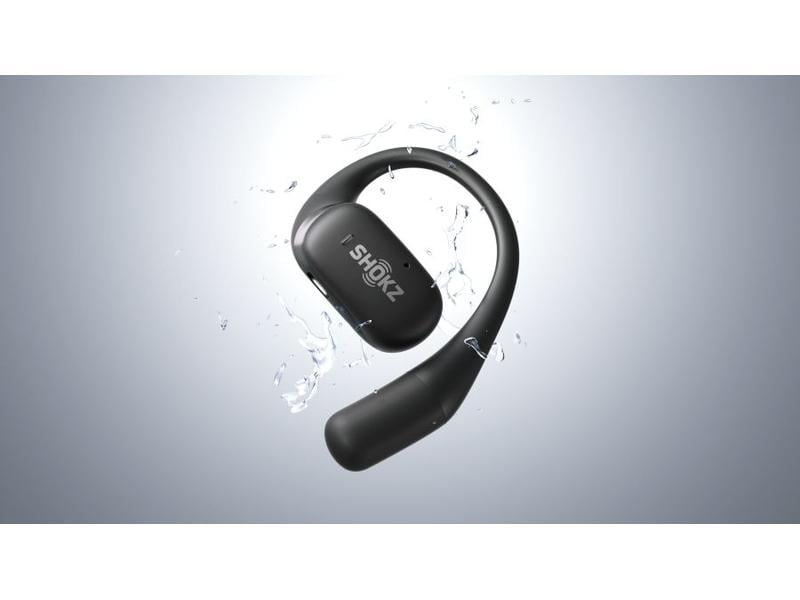 Shokz Wireless In-Ear-Kopfhörer OpenFit Schwarz Open-Ear Design für den ultimativen Komfort