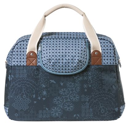 Sac de vélo transporter tout sac Basil Boheme 18 litres bleu