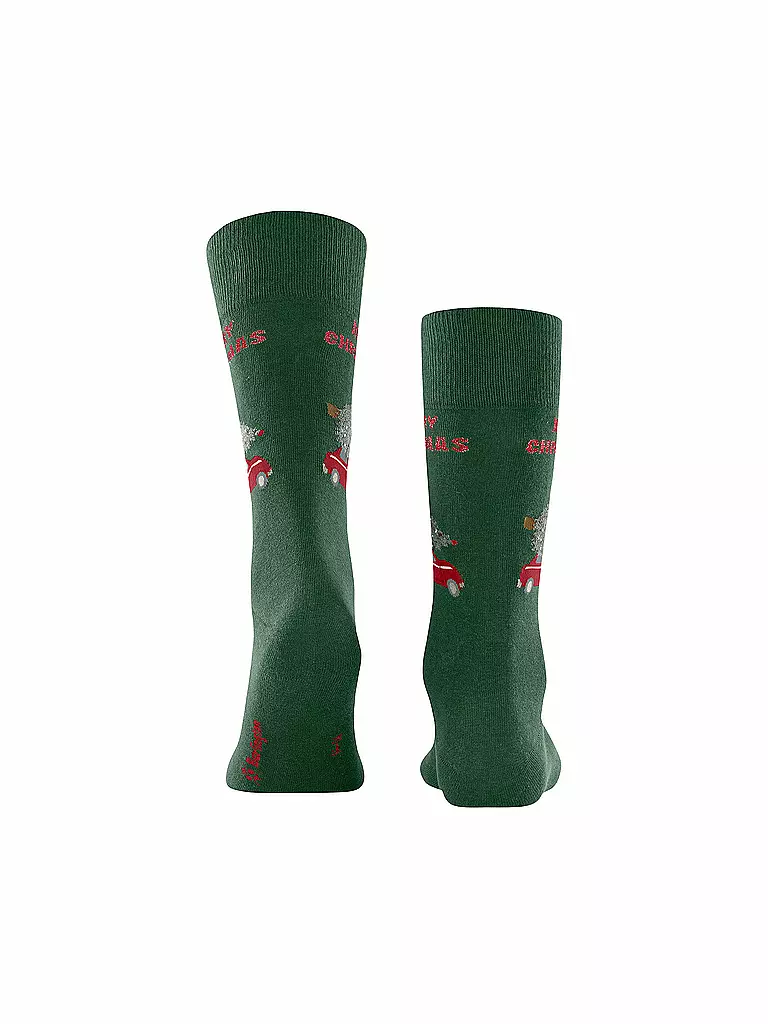 BURLINGTON Herren X-MAS CAR eucalyptus  grün