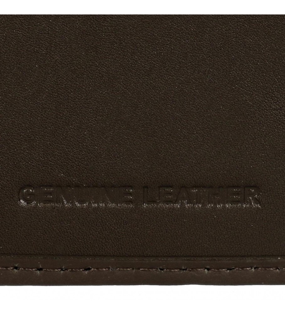Carteira Reebok Division Vertical Marrom