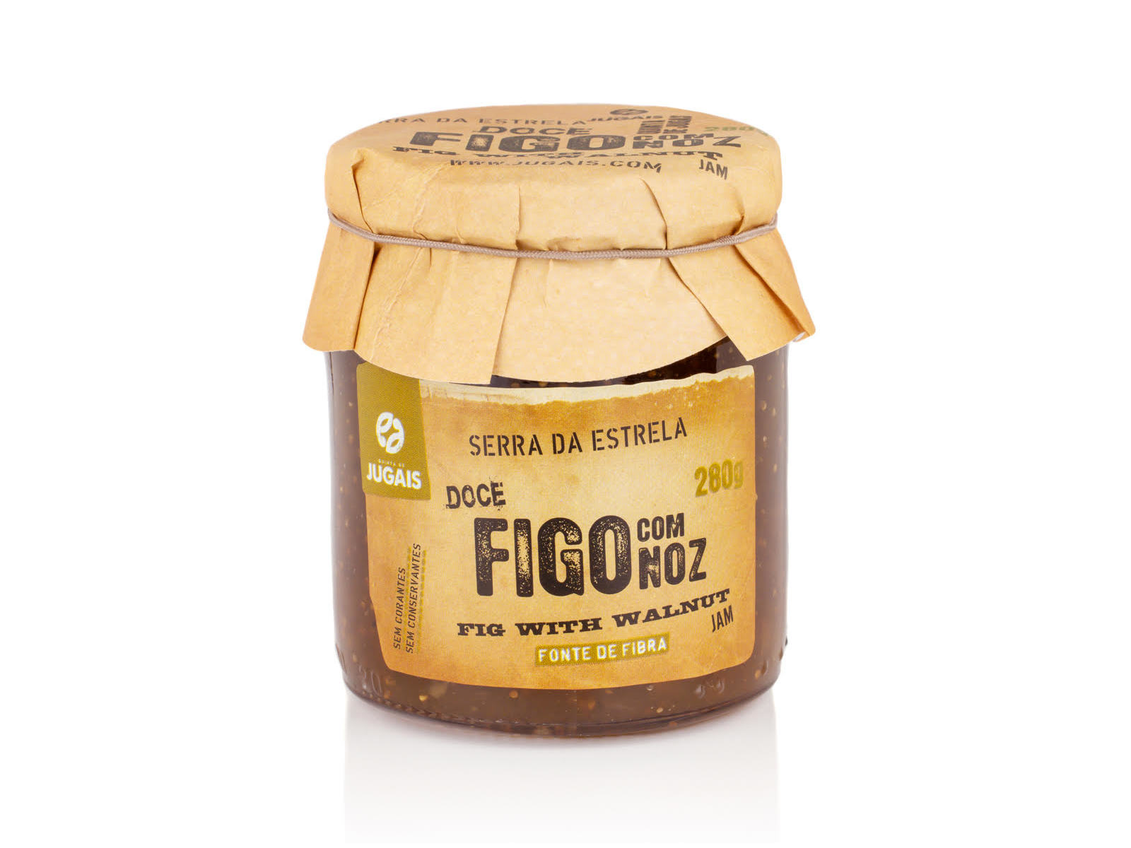 DOCE QUINTA DE JUGAIS FIGO COM NOZ 280G