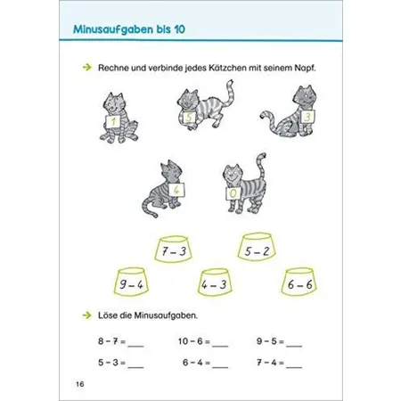 Tessloff Mathe üben 1. Klasse - Zahlen und Mengen erkennen