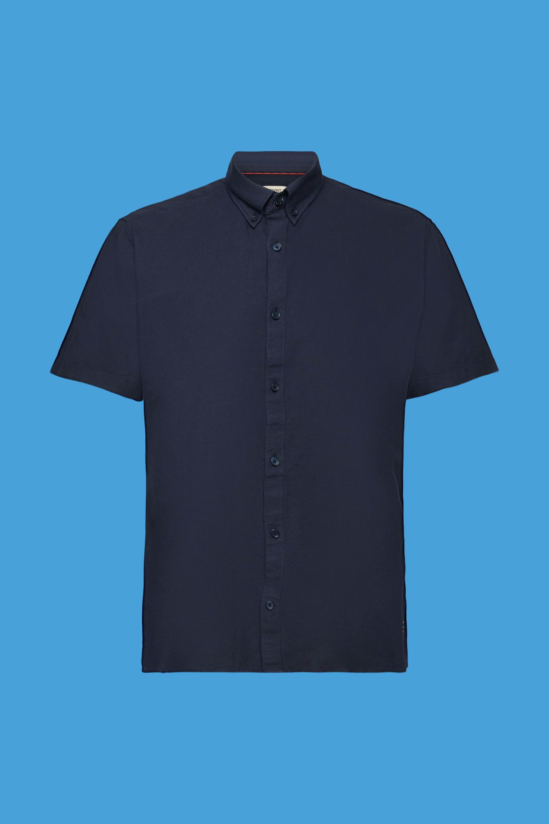 Chemise à col boutonné