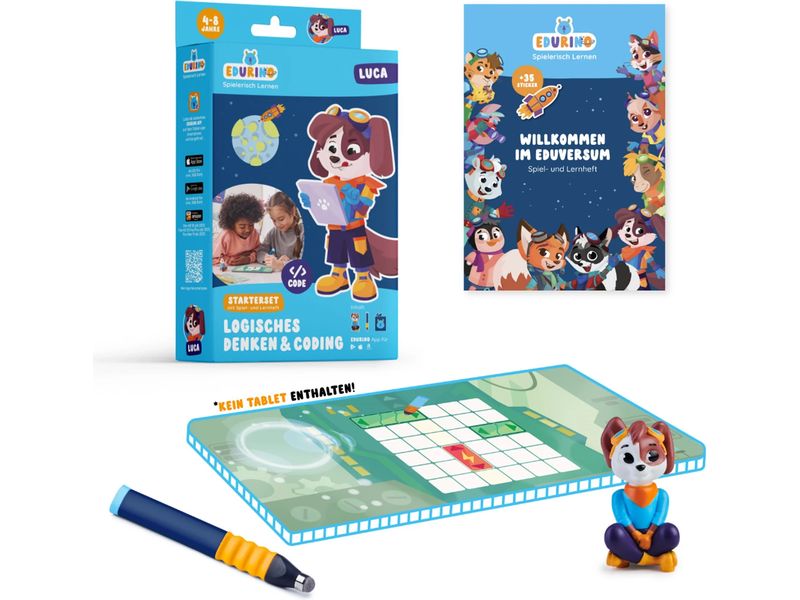 Edurino Starter-Set Luca -DE- Logisches Denken und Coding