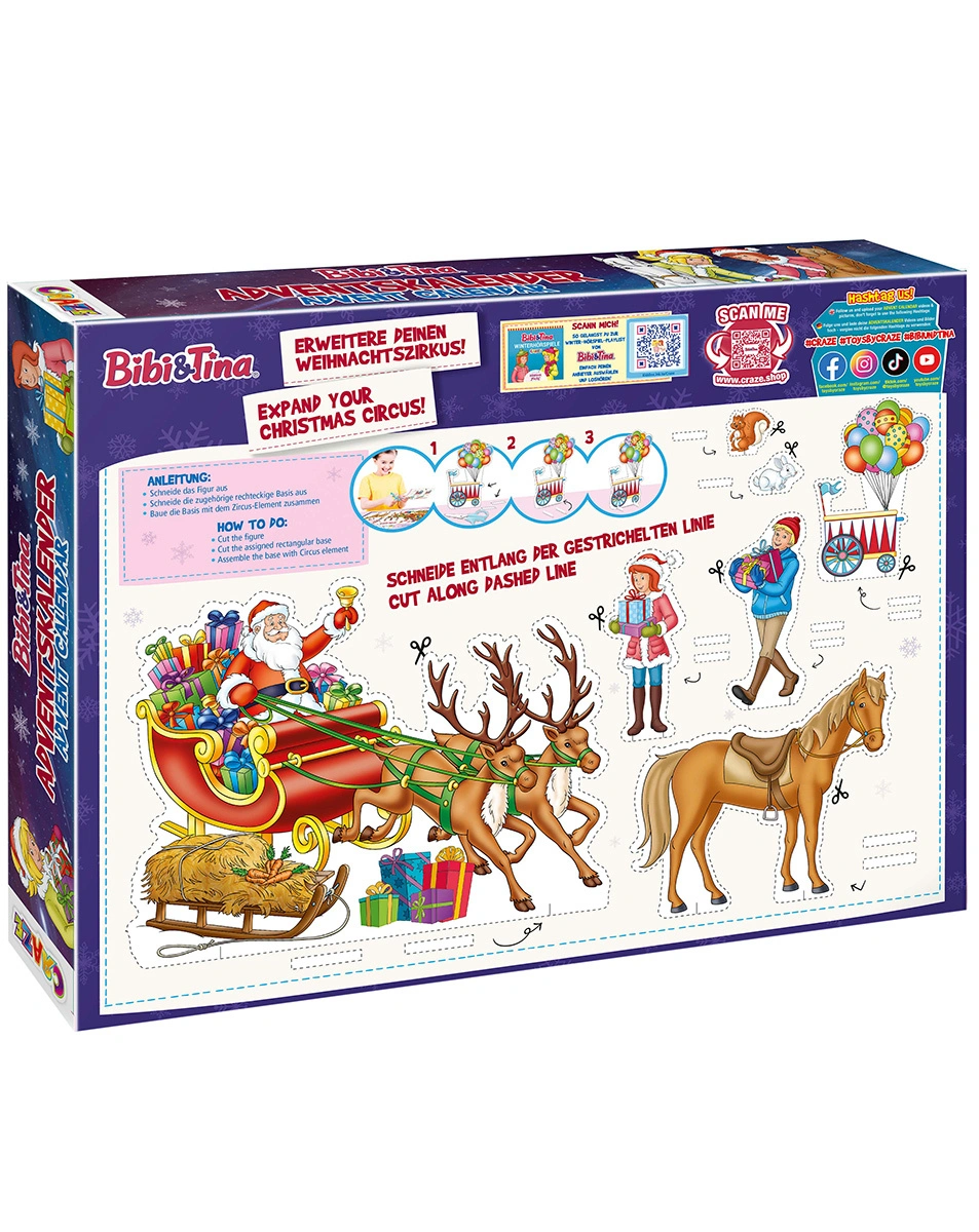 Adventskalender BIBI & TINA WEIHNACHTSZIRKUS