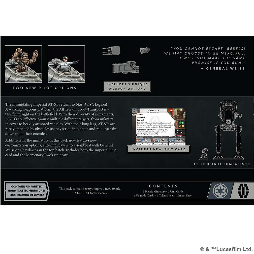 Star Wars : Légion - Marcheur TR-TT