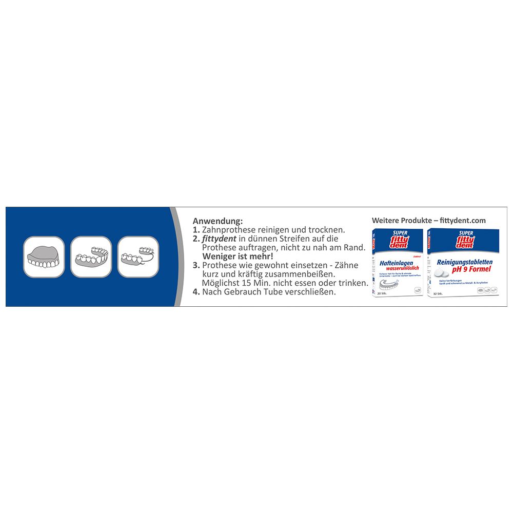 fittydent super Haftcreme