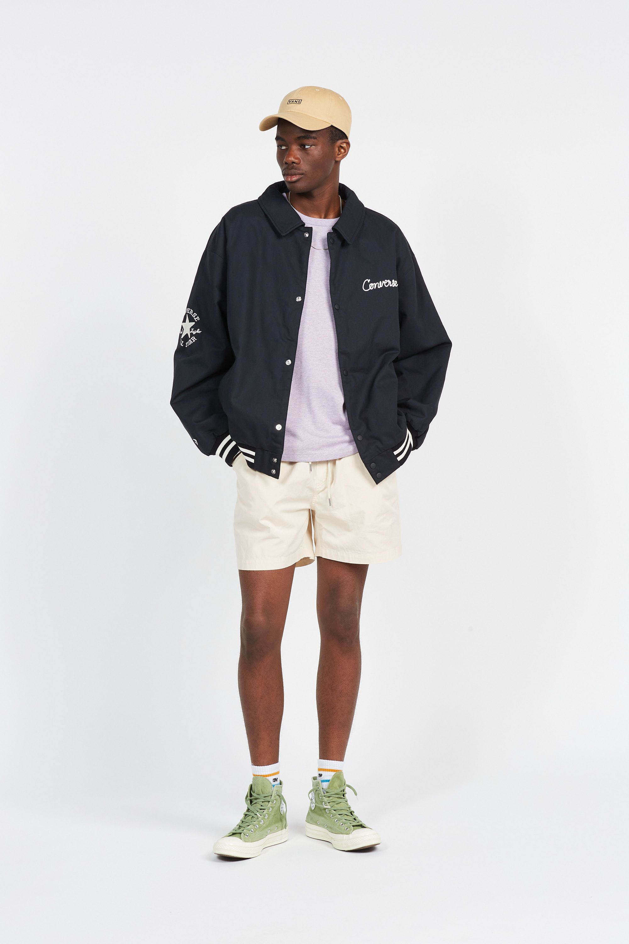 CONVERSE bomber Varsity Padded Noir