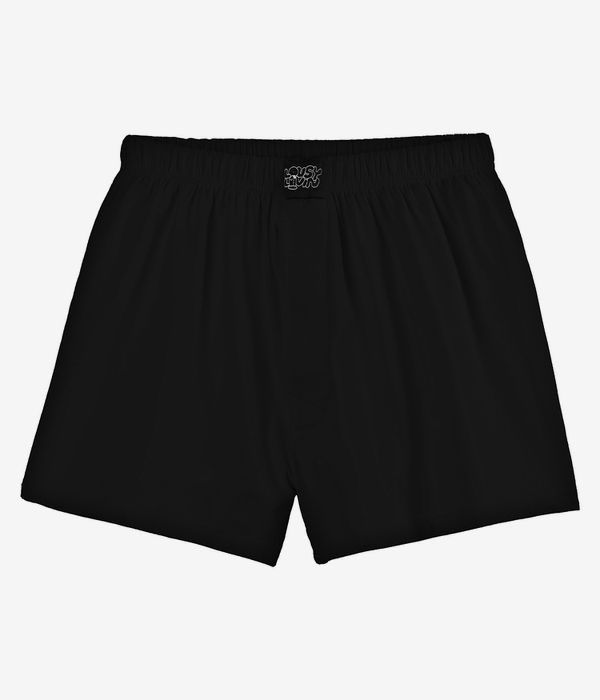 Lousy Livin Jersey Stretch Boxershorts (black white) 2er Pack