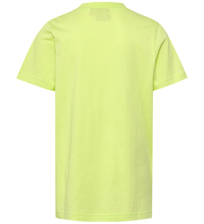 Hummel T-Shirt - hmlRock - Sunny Limette