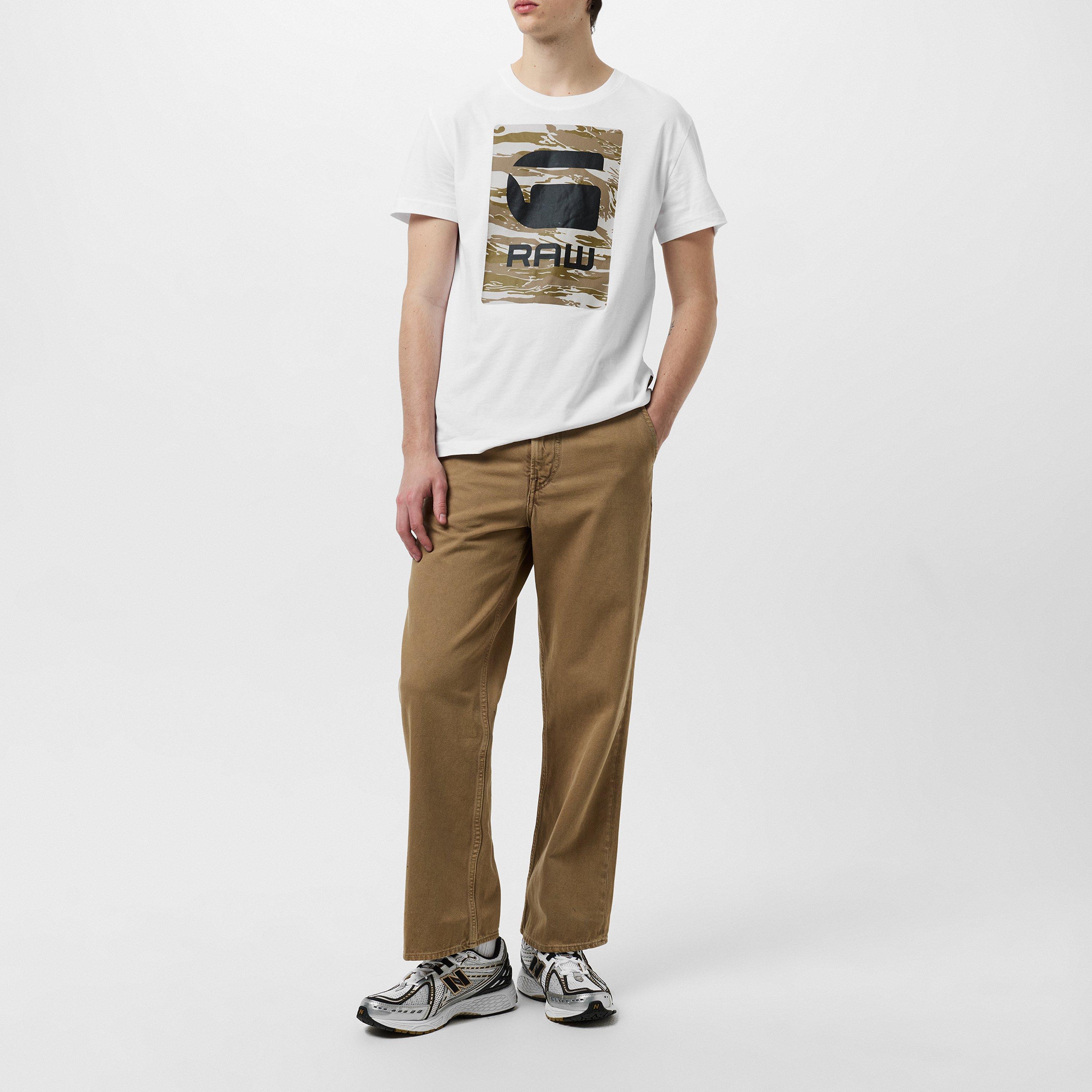 G Star Camo Box Graphic T Shirt