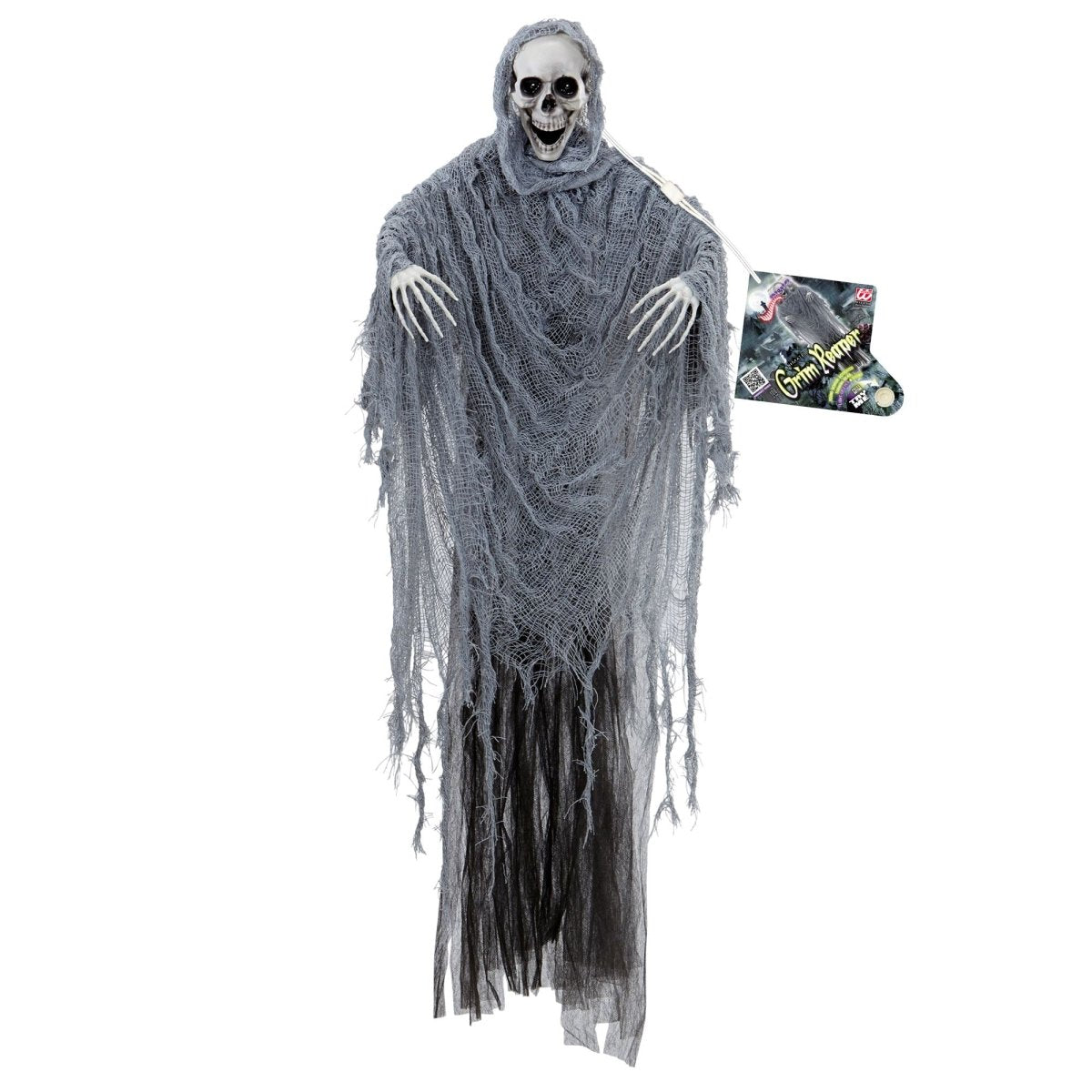 Halloween Pop Grijs Magere Hein Met Geluid, Licht En Beweging