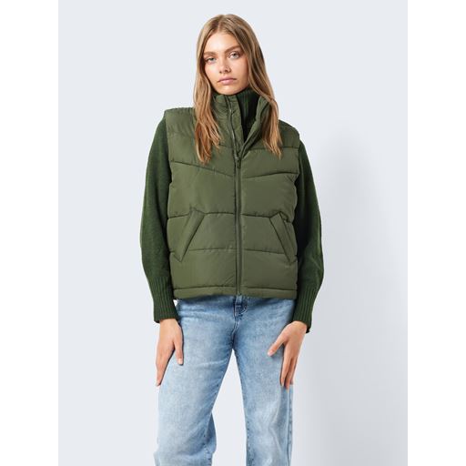 Noisy May Dalcon Vest, Kombu Green, M