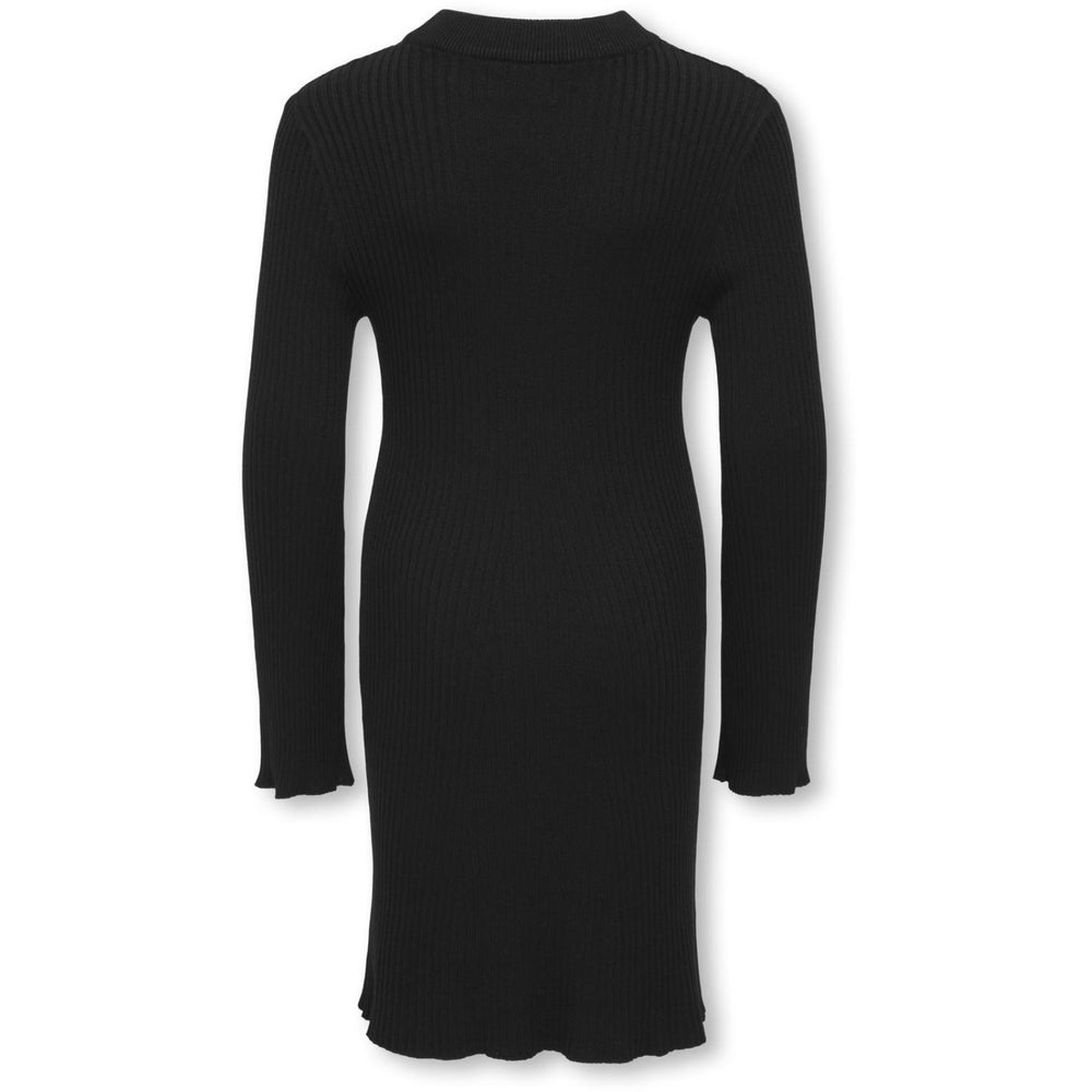 Køb kids ONLY Black Kogbianka Life Ls Rib Kjole Knt