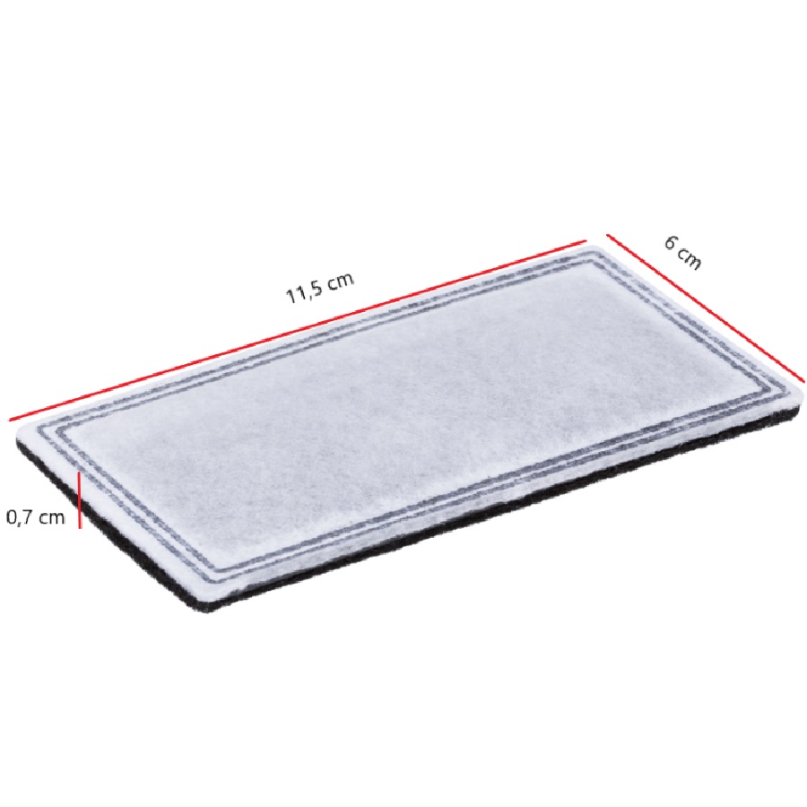 Filtros para bebedouro clássico de animais de estimação, brancos.