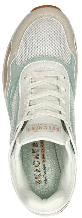 Skechers Uno - Heel Hints wit