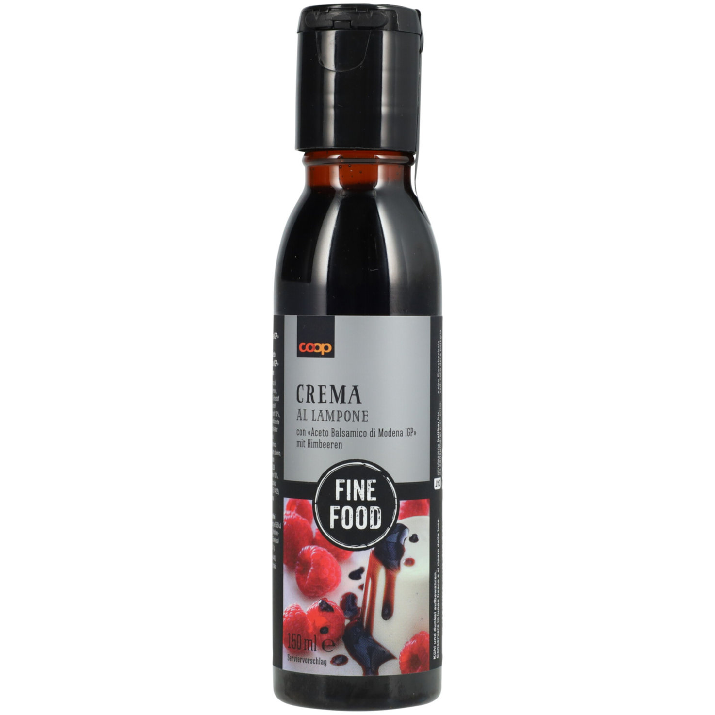 Fine Food Balsamico Crème mit Himbeeren