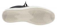Saueskinnsneakers Sort