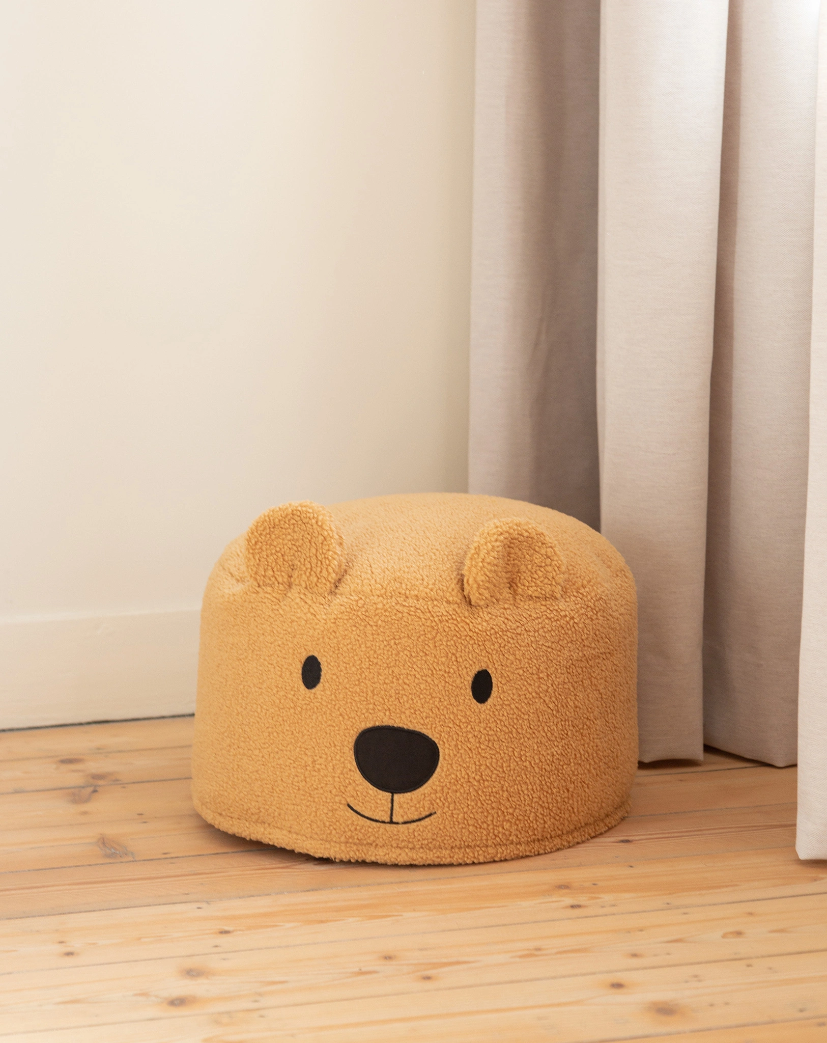 Pouf TEDDY BÄR (40x40x25) in braun