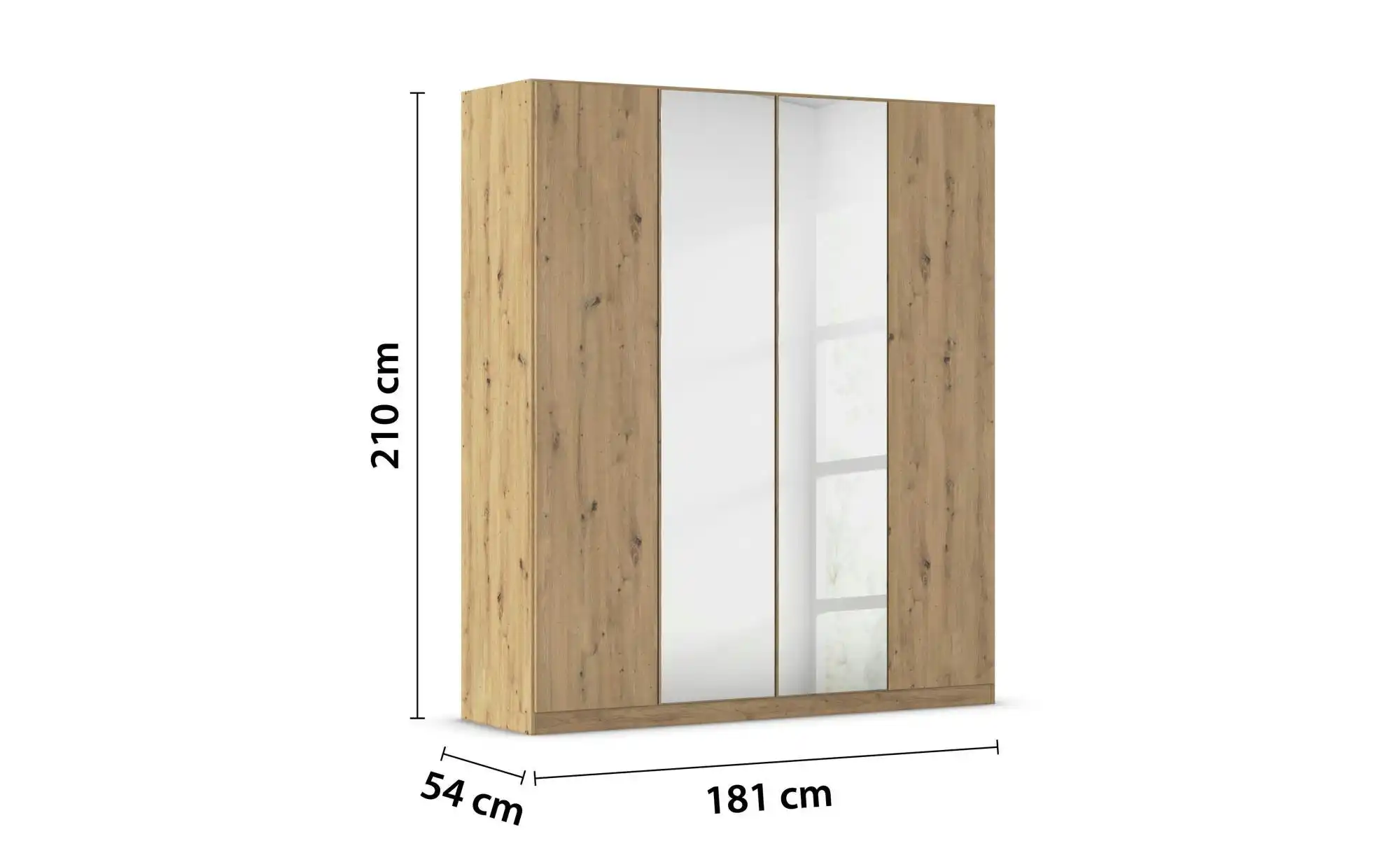 Falttürenschrank Wincanton