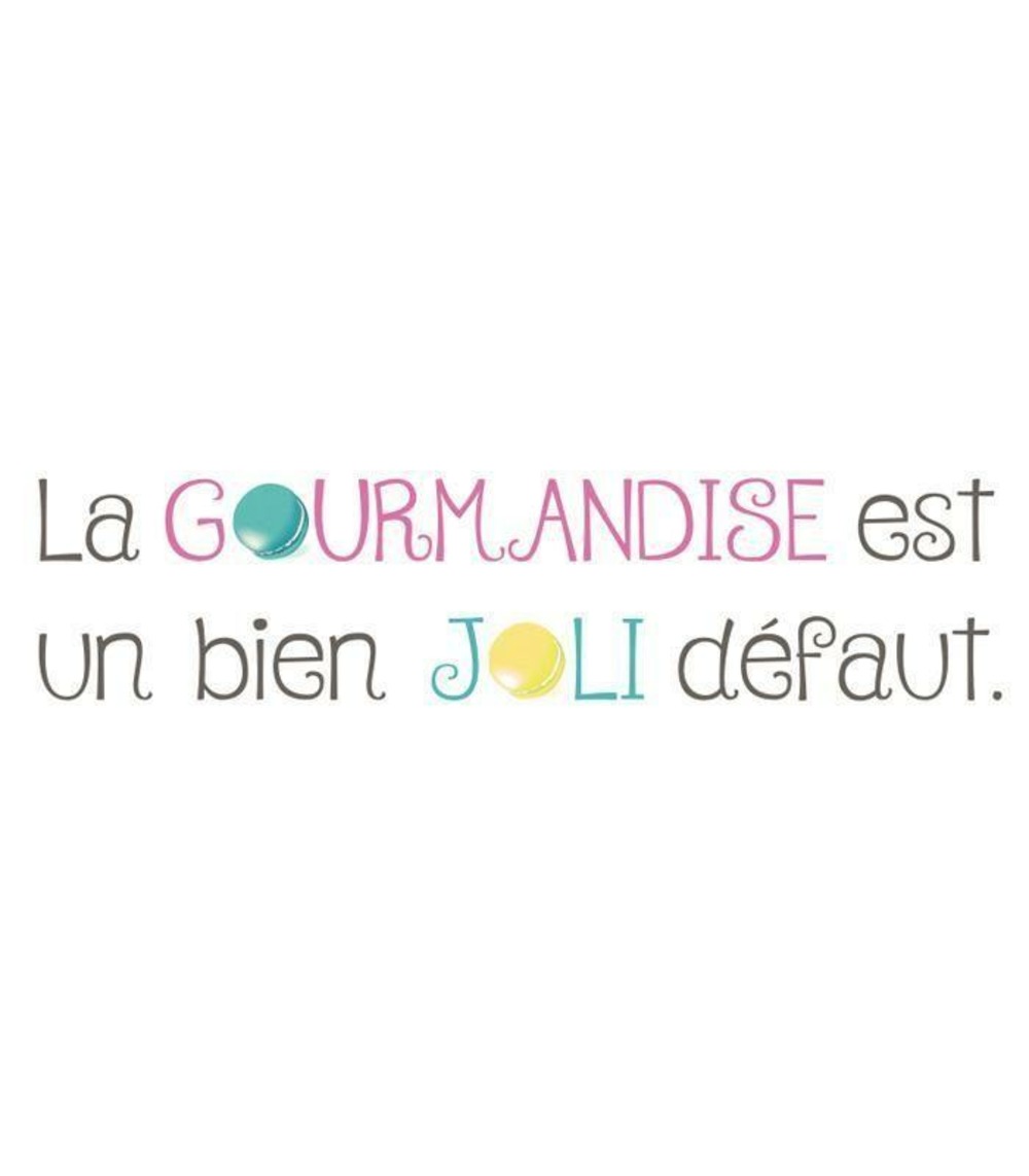 Sticker la gourmandise