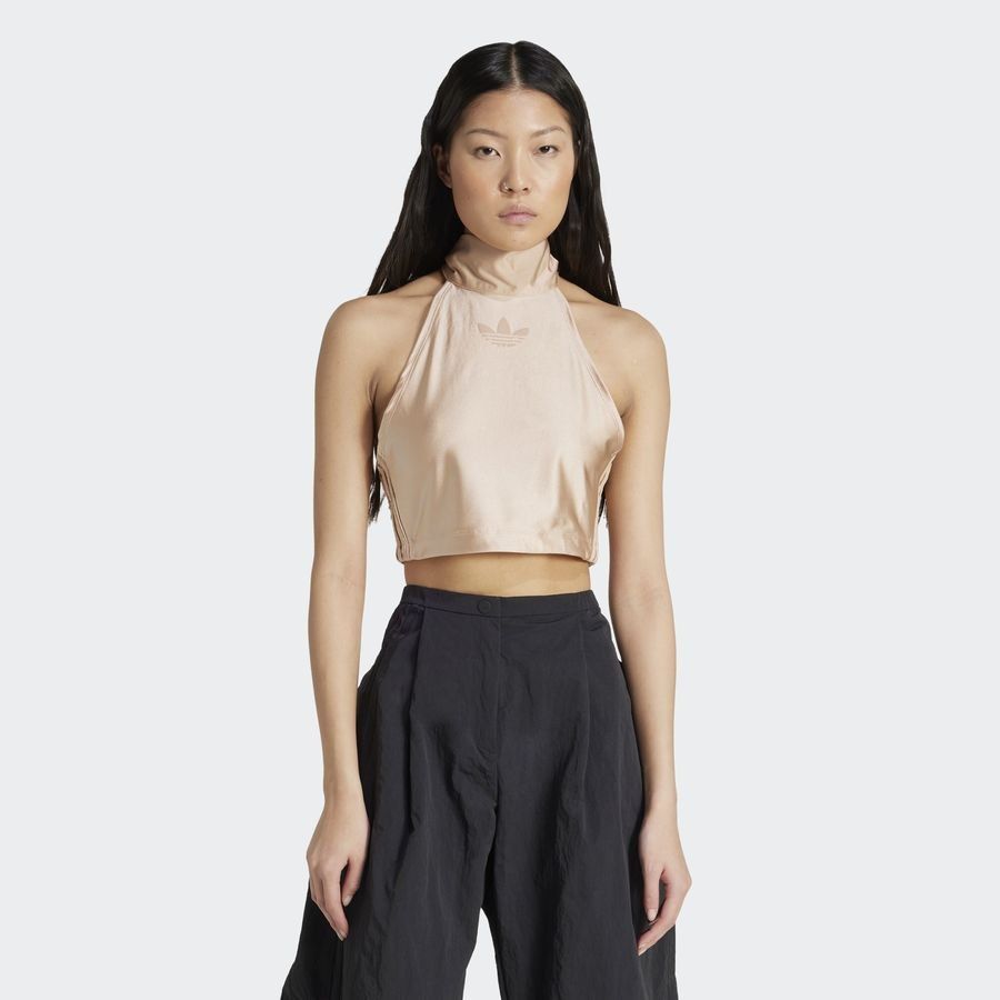 Adidas Original Crop top col noué