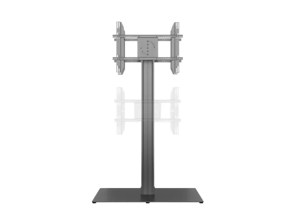 Multibrackets M Public Display Stand 180 HD Back to Back Black w. Floorbase - Stativ - for 2 LCD displays - aluminium, stål - sort - skærmstørrelse: 55