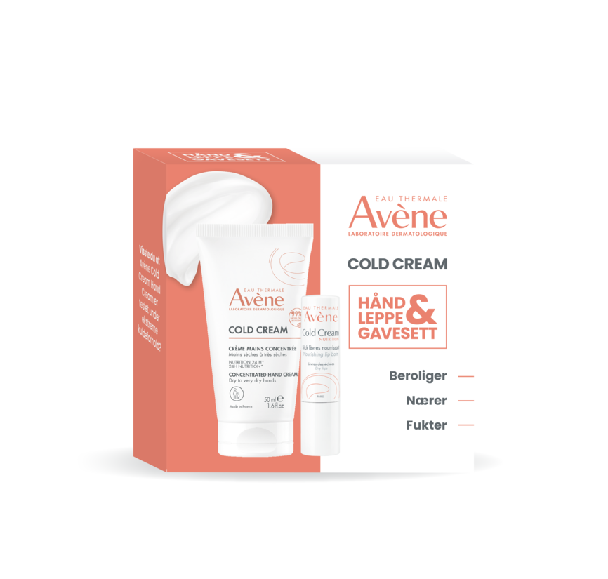 Avène Cold Cream Hand & Lip gavesett
