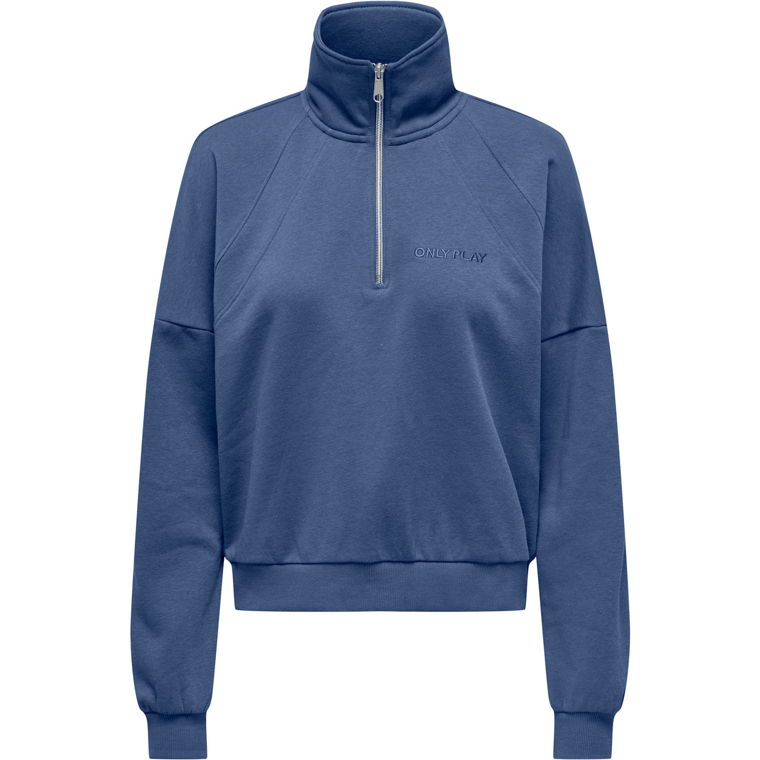 Only Play Alena Life High Neck Zip Brush Sweat