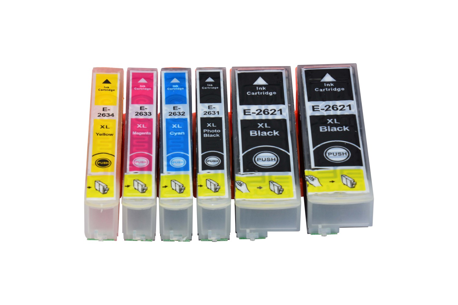 Tintenpatronen Set kompatibel mit Epson C13T26324010 / 26XL
