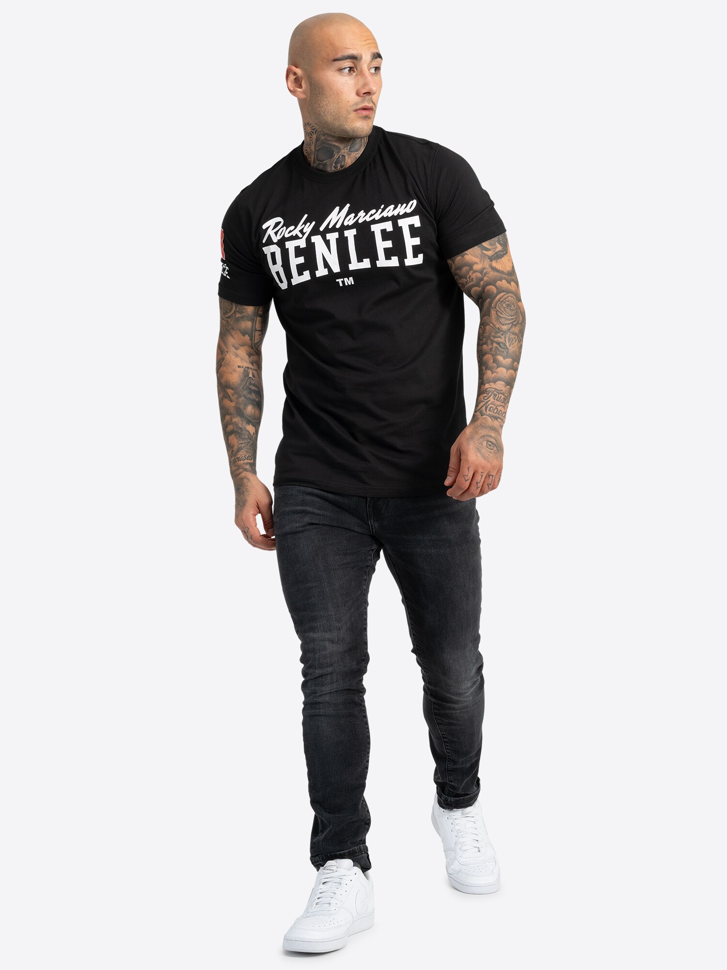 BENLEE Herren T-Shirt schmale Passform MOLTO FERTE