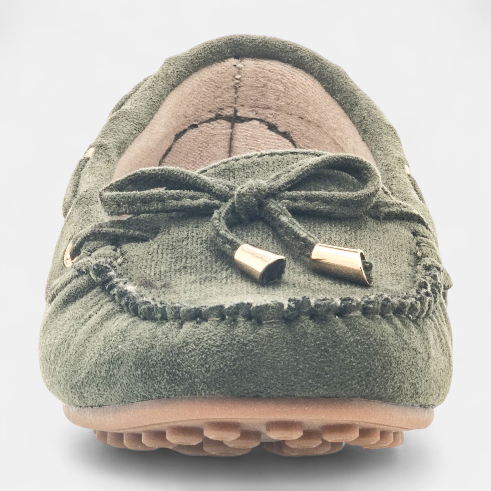 Mocassins Femme kaki