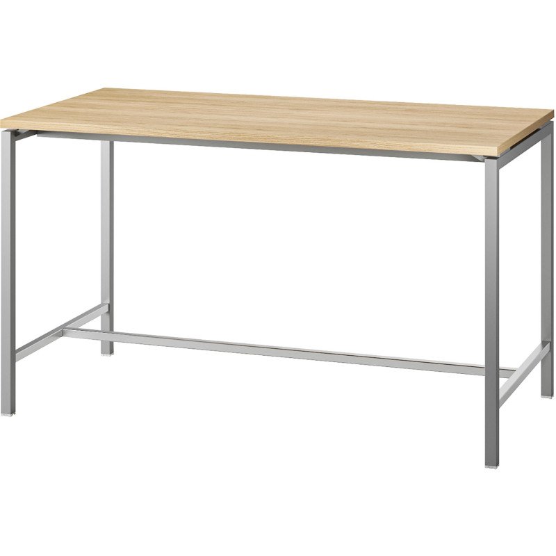 Table haute Boxy H 107 cm piétement métal