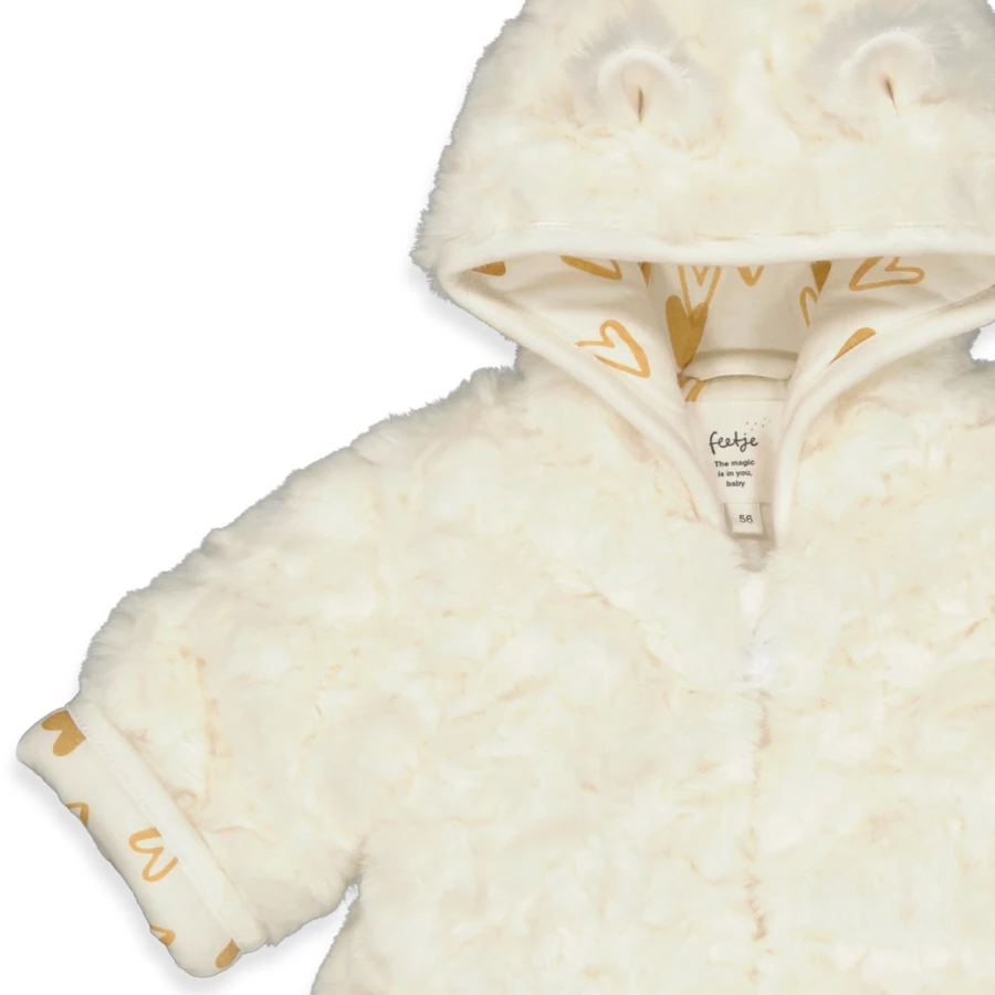 Feetje Teddyjacke Forever Offwhite