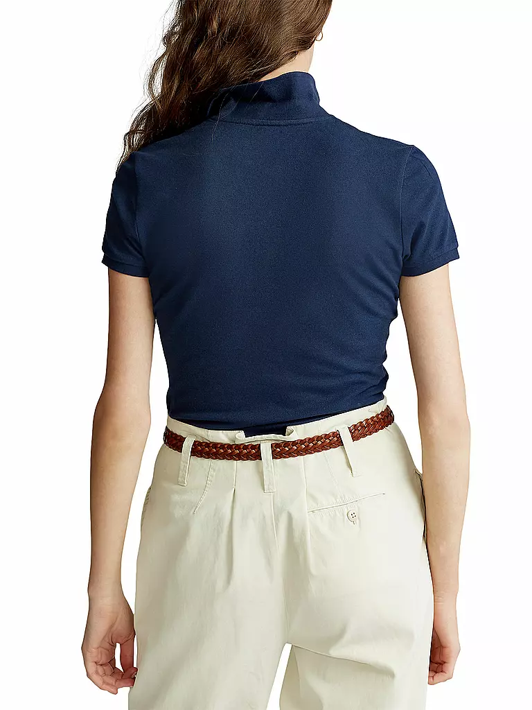 POLO RALPH LAUREN Poloshirt Slim Fit JULIE blau