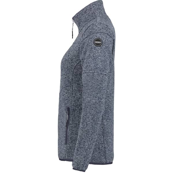 Veste polaire randonnée ICEPEAK ANAHOLA MIDLAYER JACKET W BLEU FONCE
