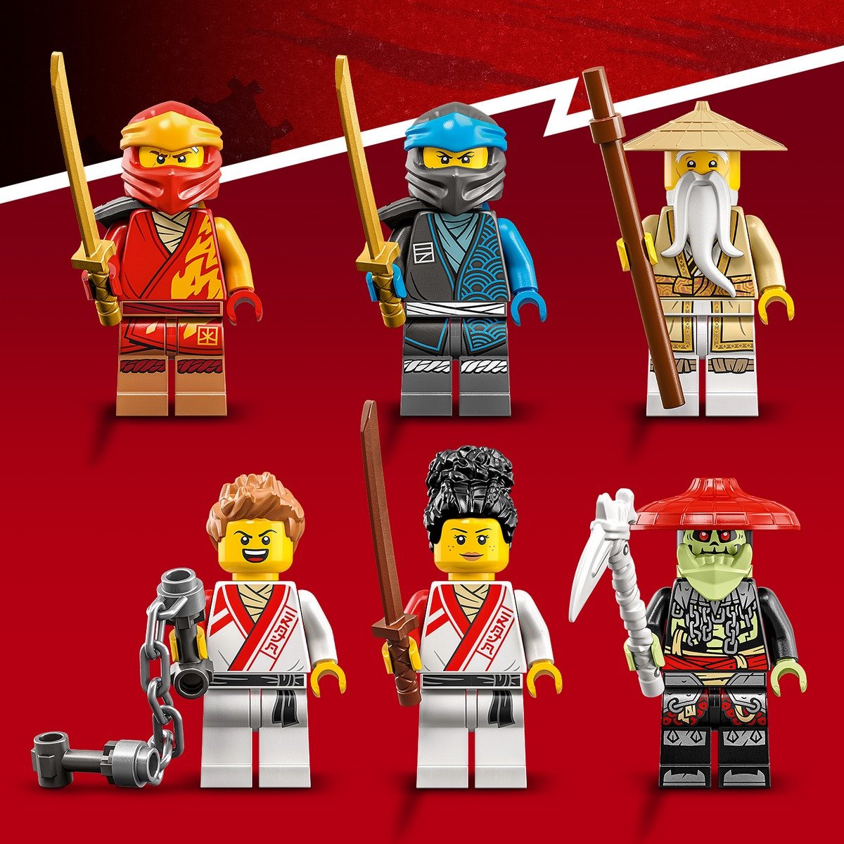 La boîte de briques créatives ninja Lego Ninjago 71787
