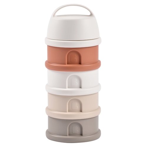 Boite doseuse 4 compartiments - Cotton white/terracotta - BEABA