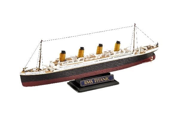Revell R.M.S. Titanic, Passasjerskipsmodell, Monteringssett, 1:1200, R.M.S. Titanic, Plast, Før viderekommende