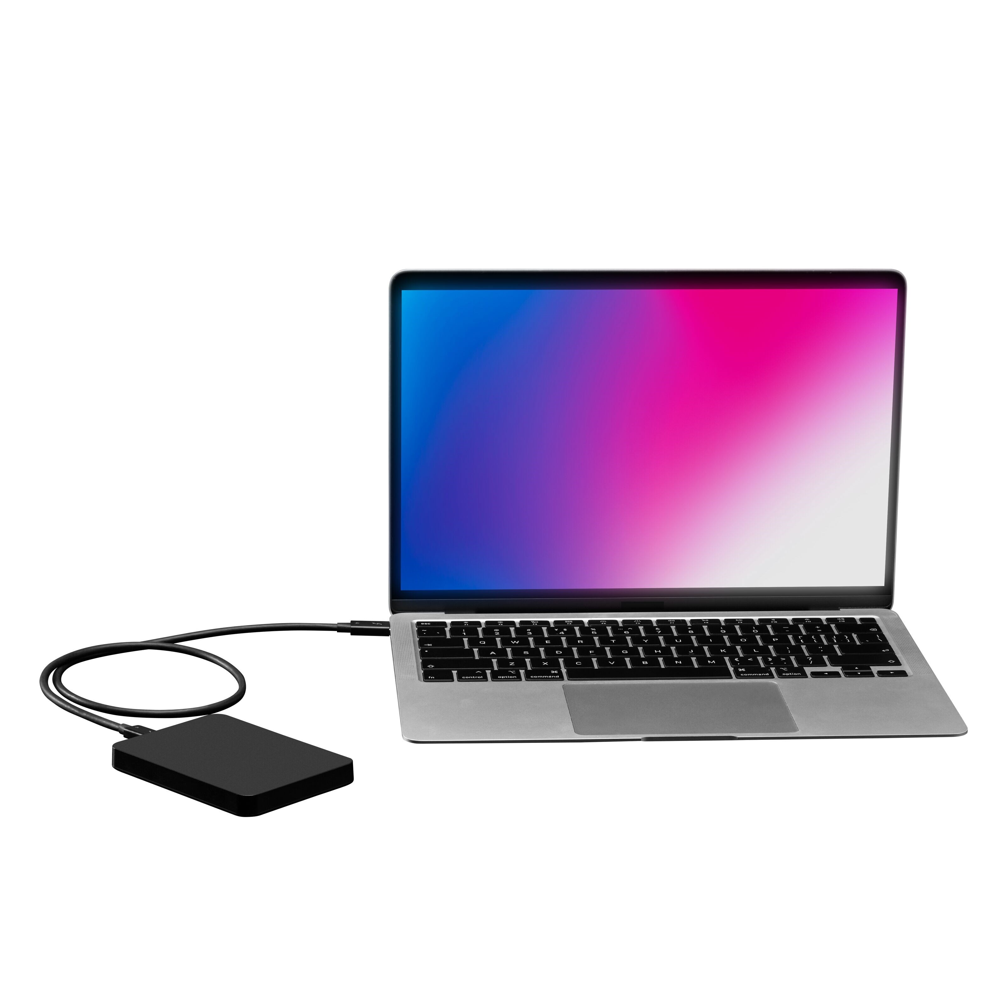 Plexgear Thunderbolt 4 USB-C-kabel 70 cm Svart