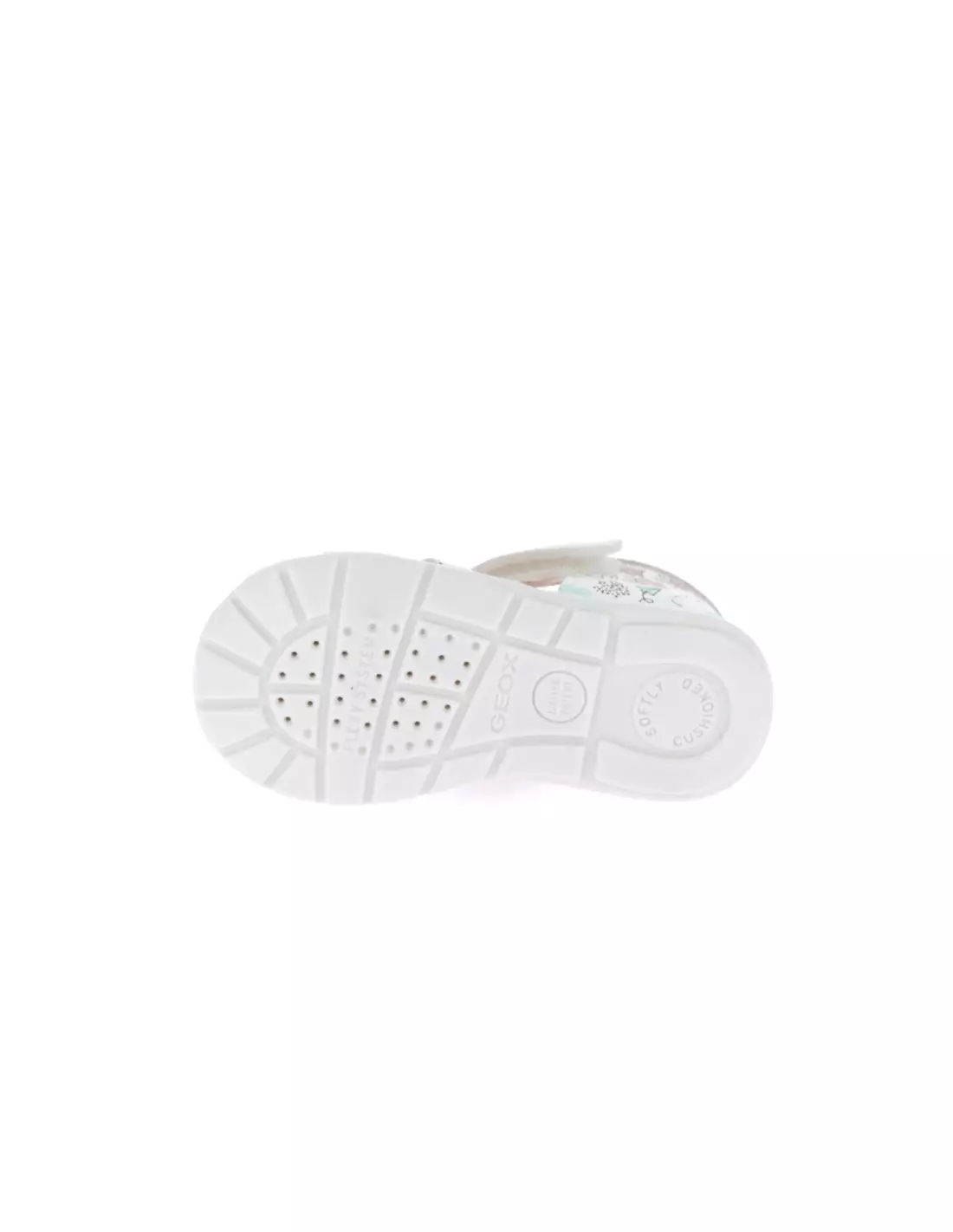 GEOX ELTHAN - Sandales & nu-pieds C0653WHITEMULTICOLOR