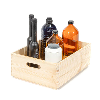 Caisse de rangement en bois Skyr M