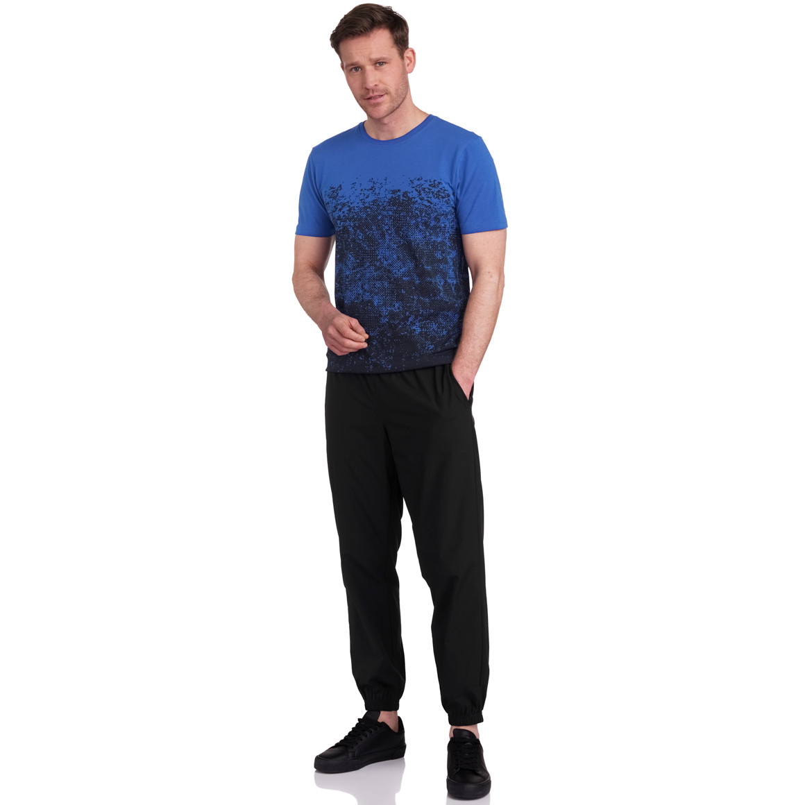 VanVaan Herren Sporthose aus leichtem Material schwarz