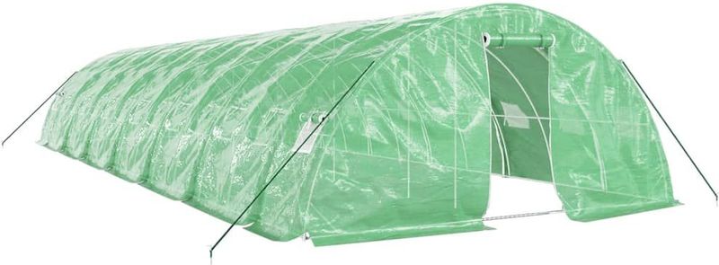 Tuinkas - Ruim - Polyetheen - Staal - UV-bestendig