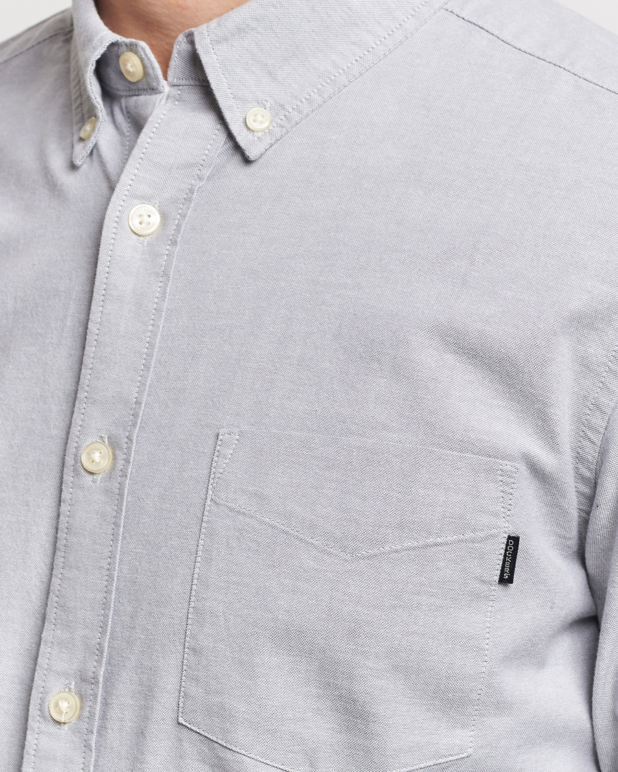Dockers Cotton Stretch Oxford Shirt Medium Grey Heather
